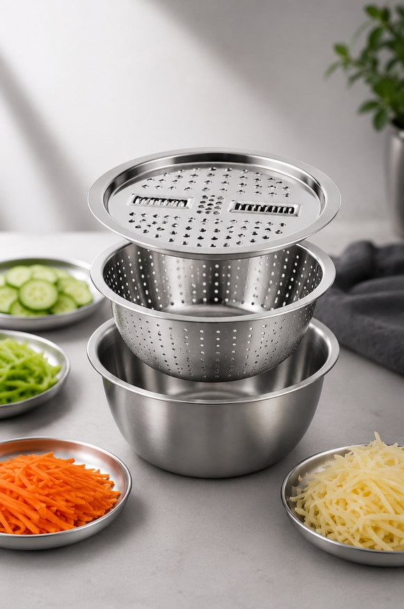 Stainless steel basin image